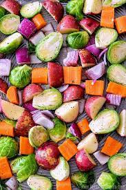 Easy Delicious Roasted Vegetables Recipe Recipe Roasted Vegetable Recipes Roasted Vegetables Oven Roasted Veggies Recipe
