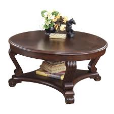 Signature Design By Ashley T496 8 Brookfield Round Cocktail Table Round Coffee Table Living Room Round Coffee Table Coffee Table