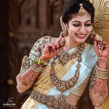 Latest Pastel Kanjeevaram Wedding Saree Designs For 2020 South Indian Bridal Jewellery Bridal Sarees South Indian South Indian Bride