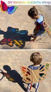 Diy Rainbow Butterfly Wing Craft An Immersive Guide By Daughter Earth Katy Tanis