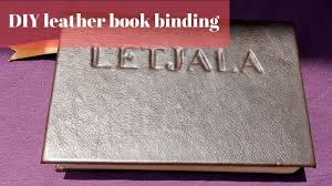 It didn't work so well. Diy Hardcover Book Leather Book Binding Diy Bookbinding Youtube