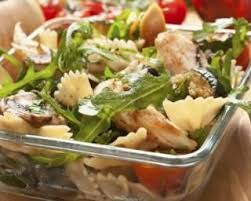 Recette De Salade De Pates Au Poulet Et Aux Crudites Recette Salade Pates Poulet Recettes Au Poulet Pates Au Poulet