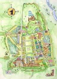 Pin By Lakelovers On Lakelovers Recommends Castle Garden Lowther Illustrated Map