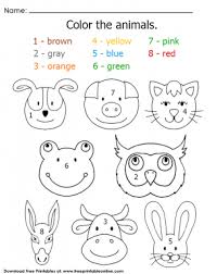 Colour your favourite hero in your choice of colours. Animal Faces Coloring Printable Sheet For Kids