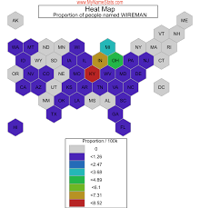 WIREMAN Last Name Statistics by MyNameStats.com
