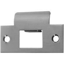 (2) #10, 2 1/2 wood screws (2) #10, 3/4 wood screws. Emtek 86087 T Strike With Square Corners