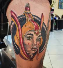 Queen Amidala by Alwin James! @inkbyalwin #tattoos  #coloradospringstattooartist #coloradospringstattooshop #starwars