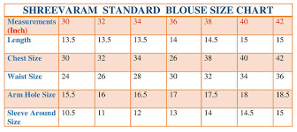 indian blouse measurements chart foto blouse and pocket