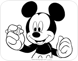 See more ideas about mickey mouse coloring pages, coloring pages, disney coloring pages. Mickey Mouse Coloring Pages Misc Activities Disneyclips Com