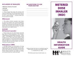 This learning is divided into three parts. Metered Dose Inhaler Mdi Mghs