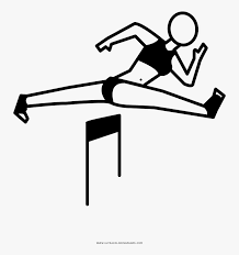 Have you or your friends done something that deserves a perfect 100? Hurdle Coloring Page 100 Metres Hurdles Hd Png Download Kindpng