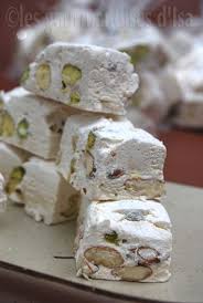 Nougat Blanc Au Miel Nougat Recette Recette Bonbon Gateaux Et Desserts