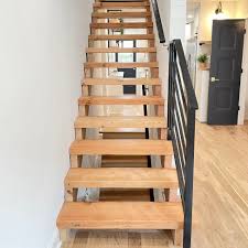 Solid Reclaimed Wood Thick Stairs Treads – Reclaimed & Brass Co.