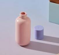 50ml Colorful HDPE Plastic Foundation Bottle Purple Yellow Pink Cosmetic  Makeup Container Squeeze Foundation Bottle for Travel