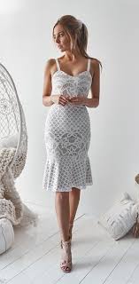 Cheap White Lace Knee Length Prom Party Dresses Modest Straps Short Homecoming Dresses Tight S Lace White Dress Sleeveless Lace Dress Lace Homecoming Dresses