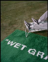 Virgil Abloh X Ikea Markerad Wet Grass Rug 195x132 Cm Green Grass Rug Ikea Locations Wet