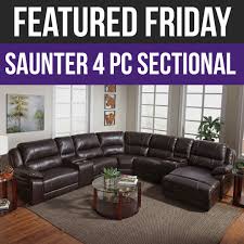 Saunter Over Take A Seat Or Four Featured Friday American Freight American Freight Furniture Sectional Sofa With Recliner Sectional