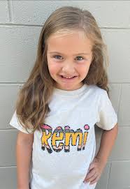 Personalized back to school tees available