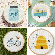 The drawn thread has a list at this link for free charts to cross stitch. Country Living Magazine Free Cross Stitch Patterns