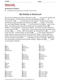 Uploaded on sep 03, 2014. Travel Reading And Grammar My Holiday In Vancouver English Learning English Vocabulary Esl English Phrases Learn English English Reading English Words