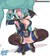 Ashe x Trundle Squatting Blowjob (Shinda292) [League of Legends] : rrule34