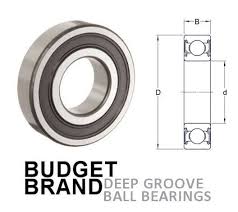 Klnj1 22rs R8 2rs Sealed Deep Groove Ball Bearing 1 2x1 1