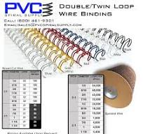 Wire Binding Supplies - PVC Spiral Supply