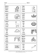 Übungsblätter für mathe ab der grundschule mit lösungen. Arbeitsblatt In Der Grundschule Grundschulmaterial Fibel Deutsch Klasse 1 Grundschulmaterial De