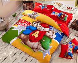 15 a lot of pictures tapestry duvet covers : 3d Red Yellow Alvin And The Chipmunks Bedding Set Cartoon Bedspread Cotton Sheets Kids Boys Duvet Covers Single Ful Boys Duvet Cover Cotton Sheets Duvet Covers