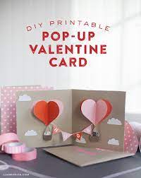 They often include red, white & pink paper for the card. Make Your Own Diy Pop Up Valentine Card Today