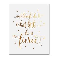 What play is the quote though she be but little she is fierce? Children S Home Furniture Wall Art Decor Shakespeare Quote Though She Be But Little She Is Fierce Canvas Home Furniture Diy Ruggedups Com