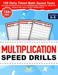 From the simplest multiplication facts to multiplying large numbers in columns. Multiplication Speed Drills 100 Daily Timed Math Speed Tests Multiplication Facts 0 12 Reproducible Practice Problems Double And Multi Digit Worksheets For Grades 3 5 Practicing Math Facts Panda Education Scholastic 9781953149350 Amazon Com