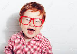 When your toddler needs glasses, they need frames to fit their budding personality! Portrait Of Cute Laughing Toddler Boy In Glasses Stock Photo Picture And Royalty Free Image Image 97927273