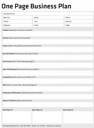 One Page Business Plan Template By Pitchlandia 3crkqo2g In 2020 One Page Business Plan Business Plan Template Word Business Plan Outline
