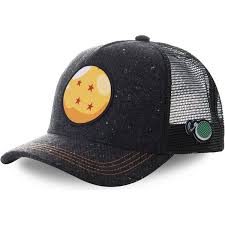 4 star dragon ball black and white. Capslab Four Star Dragon Ball Cri1 Dragon Ball Black Trucker Hat Caphunters Ie