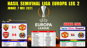 The uefa europa league (abbreviated as uel) is an annual football club competition organised by the union of european football associations (uefa) for eligible european football clubs. Hasil Liga Europa Tadi Malam Semifinal Leg 2 Roma Vs Manchester United Uefa Europa League 2021 Youtube
