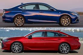 Find price quotes, rebates, mpg ratings, pictures, and more at newcars.com. 2019 Lexus Es 350 Vs 2019 Toyota Avalon What S The Difference Autotrader