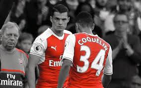 After the game coquelin went to the crowd an yelled this is not over! that's the passion we need and i hope our boys is up for the challenge! The Steel To Our Style Coquelin And Xhaka Compared