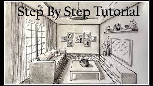 Discover design inspiration from a variety of we asked eight professionals from the houzz community, including architects, interior designer sometimes, all that's needed to appreciate small rooms is a change in perspective. How To Draw A Living Room In One Point Perspective Step By Step Youtube
