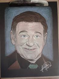 Pencil Drawing of Robin Williams