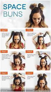 Space Bun Tutorial Hacks Tips And Tricks To Get Perfect Double Buns Stepbystephairbraids Hairtutorial Click F Space Buns Hair Medium Hair Styles Hair Styles