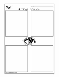 My Sight Sense Worksheets Five Senses Preschool Five Senses Worksheet Senses Preschool