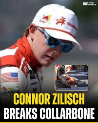 Connor Zilisch Breaks Collarbone in a Freak Accident During Victory Lane  Celebration #NASCAR