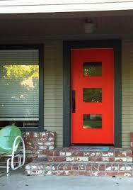 Crestview Doors Pictures Of Modern Front Doors For Mid Century Modern Houses 1950 S R Mid Century Modern Exterior Mid Century Modern House Modern Front Door