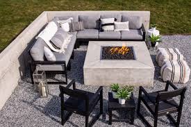 It took me a bit of physics ingenuity to clear out the old rotting stump seats from our fire pit area. Modern Outdoor Fire Pit Seating Area Taryn Whiteaker