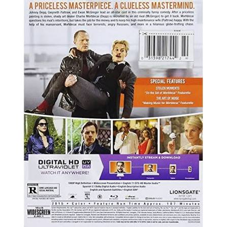 Mortdecai (Blu-ray) - Walmart.com