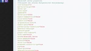 Anbieter beschreibung nutzerbewertung sprache/n zum anbieter; View Distance In Server Properties Server Aternos Community