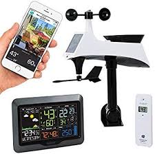 Amazon Com La Crosse Technology V40 Pro Int Color Wireless Wi Fi Professional Weather Station Weather Station Wireless La Crosse