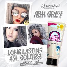 Our favorite thing about ash brown is it's a universally flattering shade the combines both warm brown and silvery grey, making it incredibly wearable. Ash Grey Hair Dye Dixmondsg
