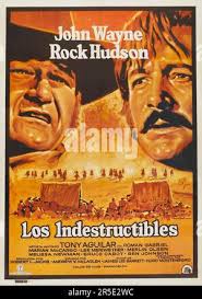 THE UNDEFEATED 1969 20th Century Fox film with John Wayne and Marian McCargo  Stock Photo